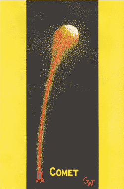 fireworks comet